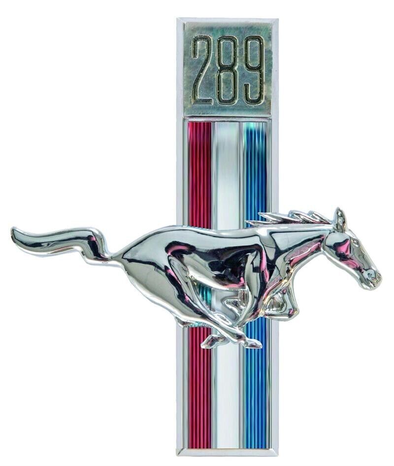 1968 MUSTANG EMBLEM RUNNING HORSE 302 RH