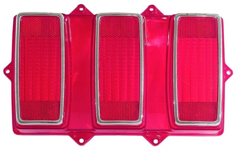 TAIL LAMP LENS 1969 MUSTANG ALL BOSIES