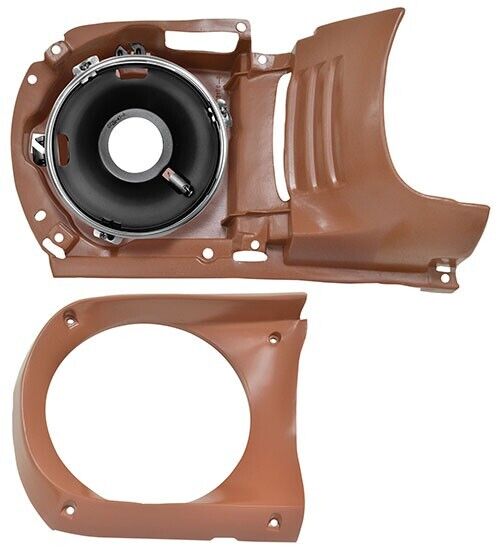 HEADLAMP ASSY RH+ LH 1965-66 MUSTANG PAIR