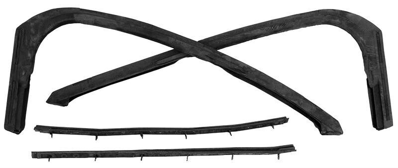 VENT WINDOW RUBBER 1961-62 IMPALA 2 DOOR 4 PCS