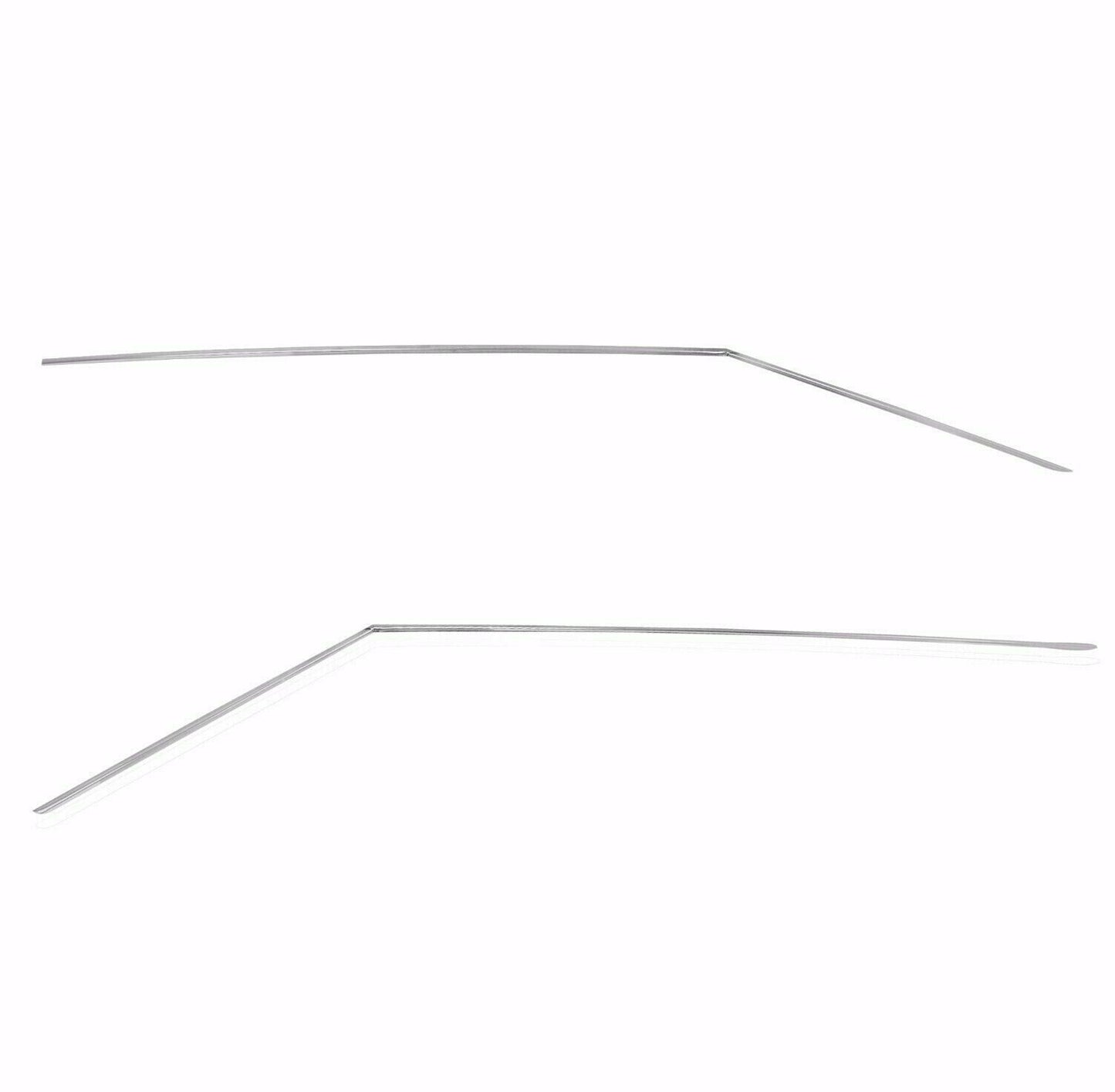 1962 63 64 65 1962 1963 1965 Chevy II Nova Drip Rail Molding Set 4 PCS Hard Top