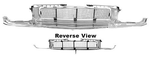 GRILLE ASSEMBLY 1970 CHALLENGER W/SURROUND & FILLER PANELS