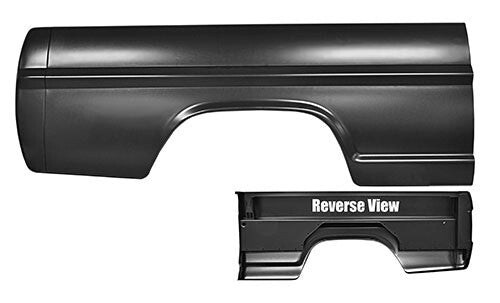 BEDSIDE ASSEMBLY RH 1967-69 FORD TRUCK 6.5FT W/ REAR CORNER PANEL STYLESIDE