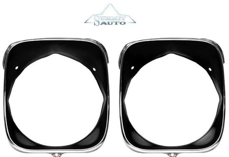 1969 69 Chevy Chevelle El Camino Headlamp Headlight Bezel Left Driver Side