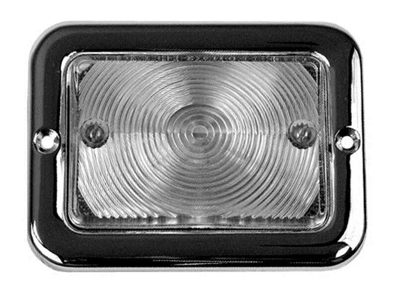 PARKING LAMP ASSEMBLY CLEAR 1954-55 12 VOLTS CHEVROLET TRUCK 1ST SERIES