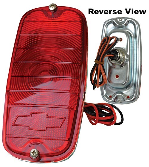 TRUCK TAIL LAMP ASSEMBLY 1960-66 CHEVROLET TRUCK FLEETSIDE