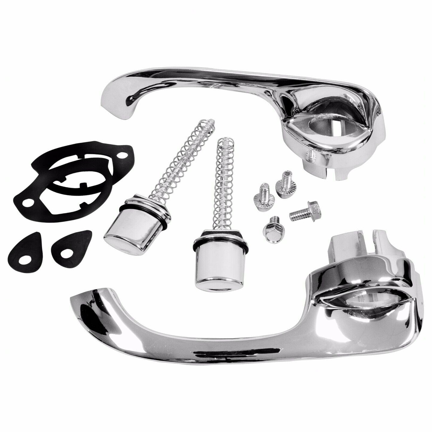 1960 Impala Outer Outside Exterior Door Handle 2 Door w/Hardware Chrome Dynacorn