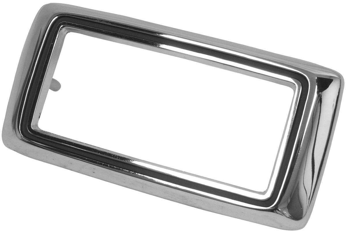 MARKER LAMP BEZEL FRONT/REAR 1969 MUSTANG/COUGAR PAIR