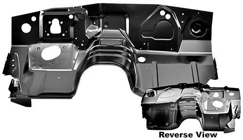 FIREWALL 1971-73 MUSTANG / COUGAR CONV W/O AC