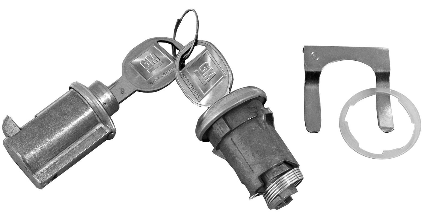 LOCK KIT TRUNK & GLOVEBOX LATER 1966-67 PONTIAC GTO