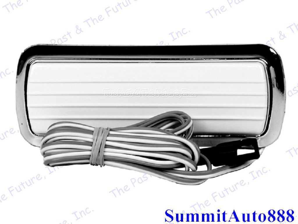 Chevy Pickup PU Truck Dome Lamp Assembly Chrome CPDL6072-1