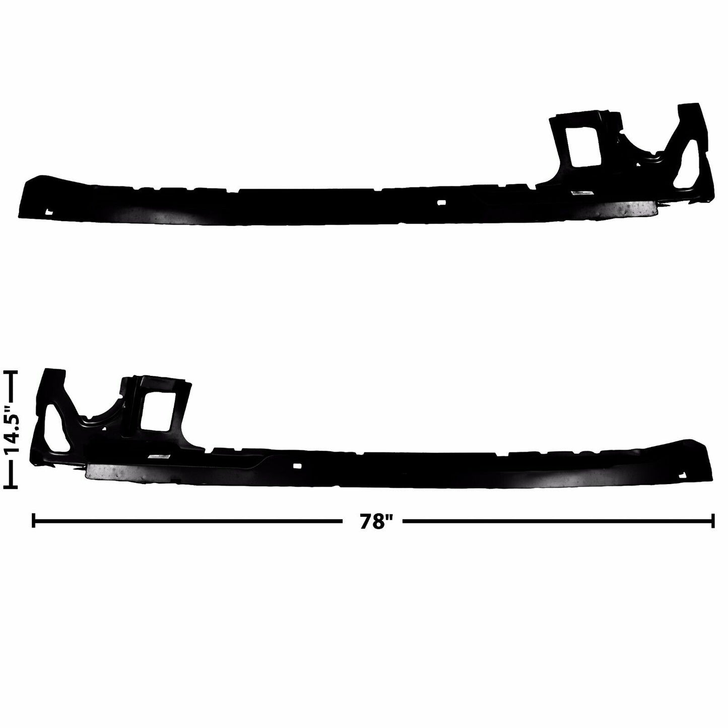 1968~1979 Chevy Nova Rocker Panel Inner Pair Right & Left Side EDP Steel Dii