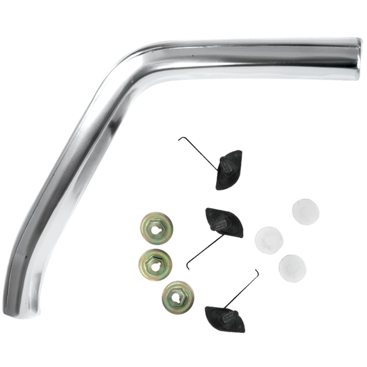 71 72 73 74 Challenger Rear Tail Corner 1/4 Extension Molding w/ Clips Left Side