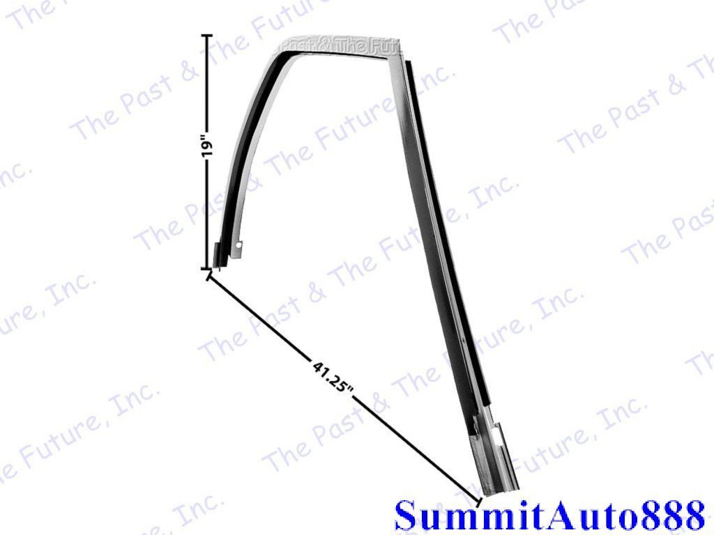 1968 1969 1970 1971 1972 Chevy El Camino Door Window Frame - Right ELWI6872-3R