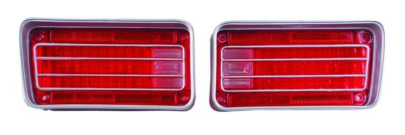 TAIL LIGHT LENS 1970 CHEVELLE PAIR