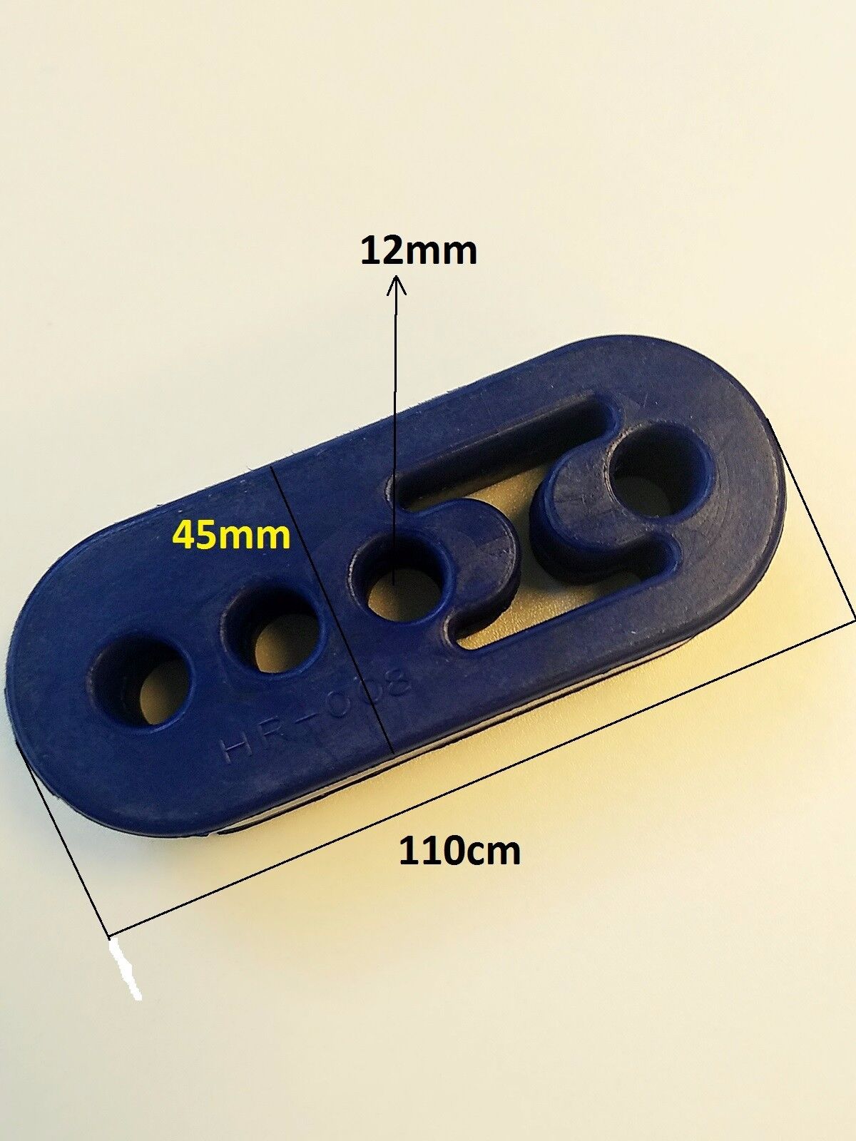 Fits Universal Replacement Rubber Exhaust Pipe Mount Mounting Bracket Hanger