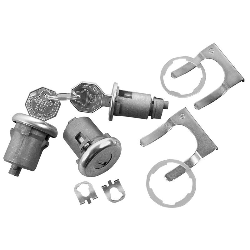 LOCK KIT DOOR /IGNITION (ORIGINAL KEY) 1964-65 CHEVROLET