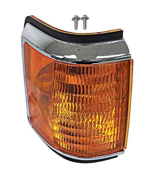 FRONT PARK LAMP LENS RH PASSENGER SIDE 1987-91 FORD TRUCK/BRONCO