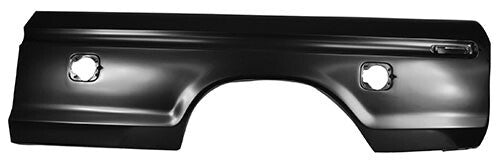 BEDSIDE SKIN LH DUAL SQUARE FUEL OPENING 1973-79 FORD TRUCK
