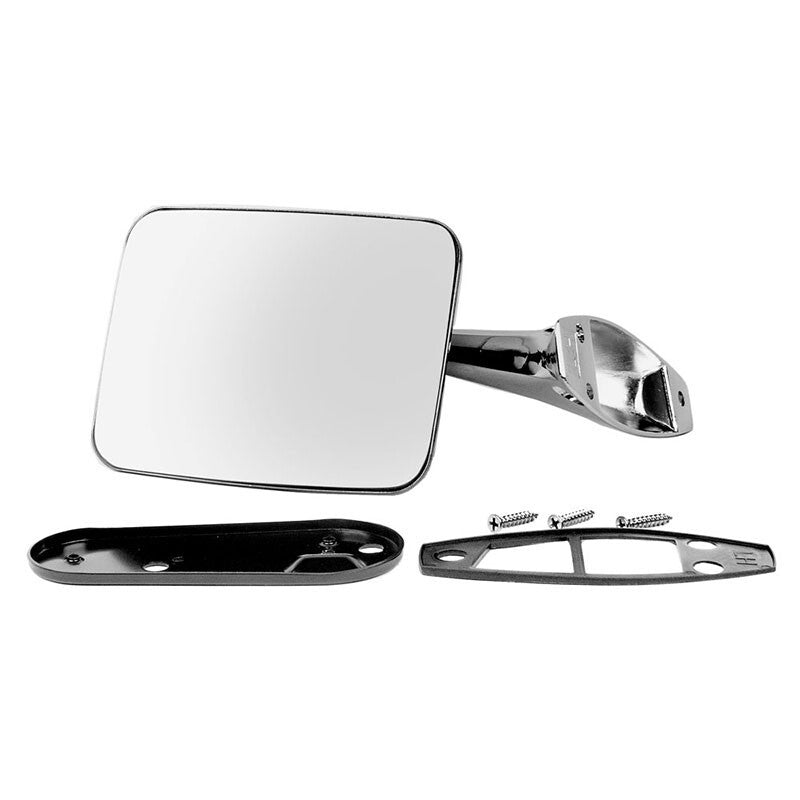 EXTERIOR MIRROR RECTANGLE ASSY LH 1970-72 CHEVROLET TRUCK