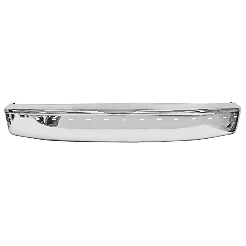 FRONT CHROME BUMPER 1992-96 FORD TRUCK W/ PAD HOLES GAS ENG: