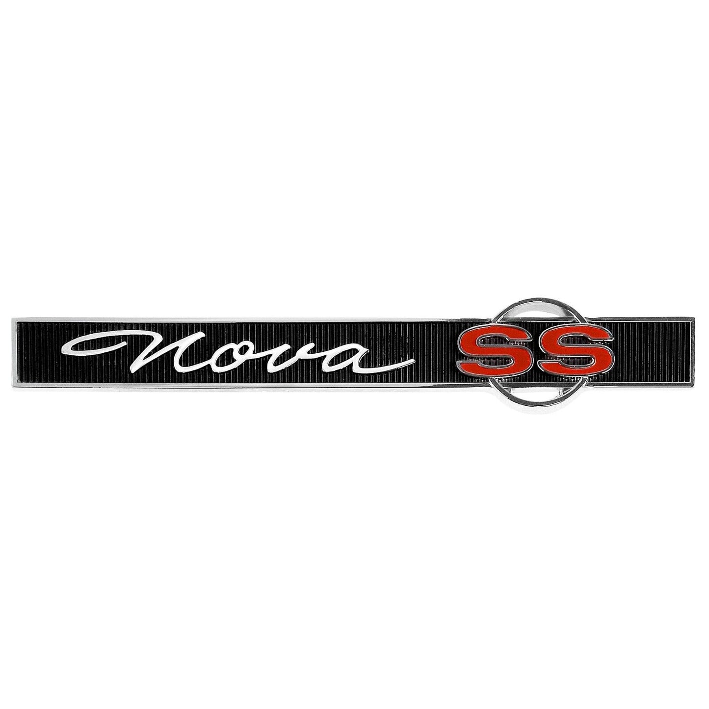 1965 65 Chevy II Nova SS Trunk Lid Emblem - NOVA SS NOEM65-1