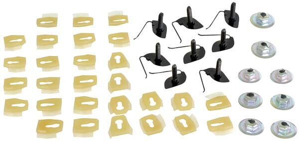 1968~1972 Chevy Chevelle El Camino Body Side Molding Clips 44 PCS Dynacorn