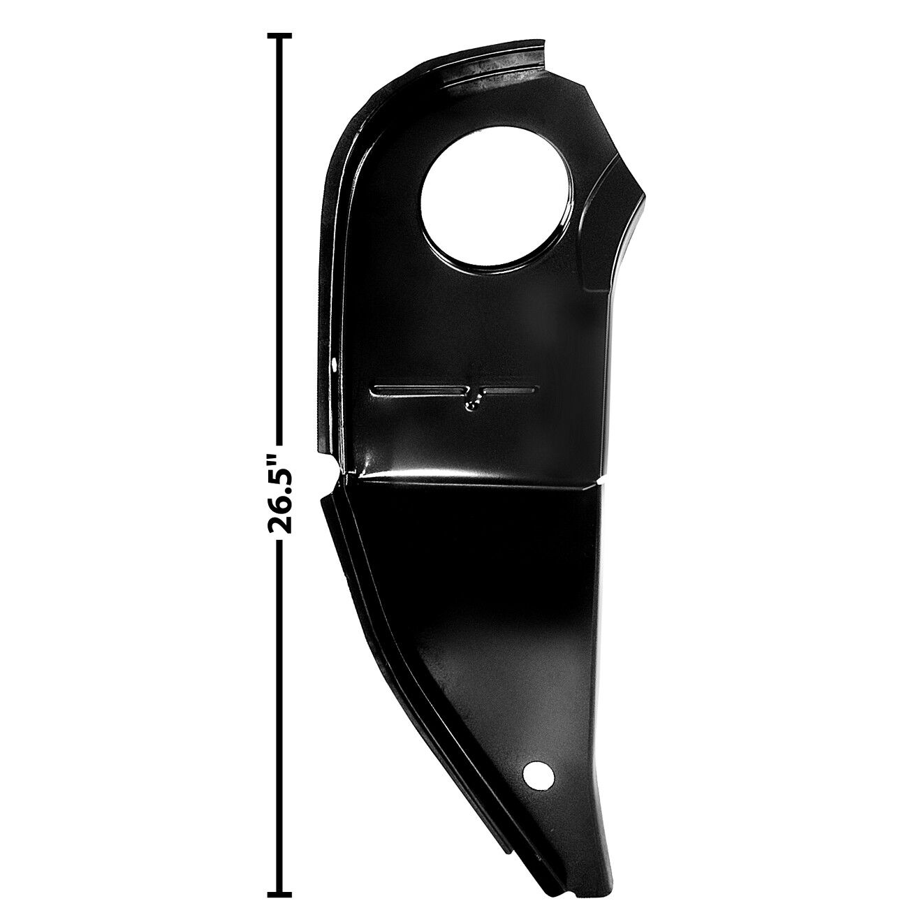 Inner Cowl Panel Filler Panel Right Passenger Side 1966 1967 Chevelle Dynacorn