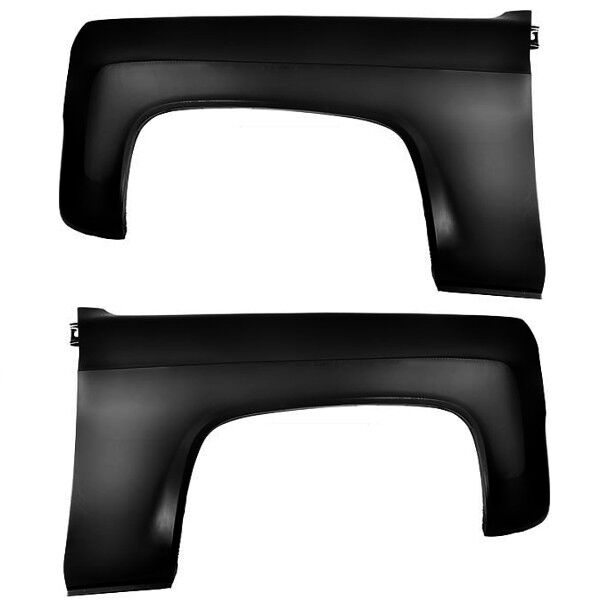 1973~1980 Chevy Pickup Truck Front Fender Panels No Marker Lamp Hole Pair EDP