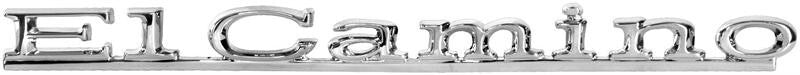 FRONT HOOD EMBLEM (EL CAMINO) 1967 CHEVELLE