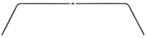 REAR INNER WINDOW INTERIOR TRIM 3 PCS SET 1964-65 CHARGER/B-BODY