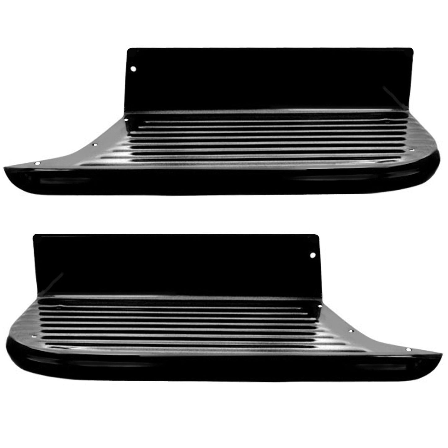 1955~1959 Chevy Pickup Truck Bed Foot Step Long Bed Black Painted Right & Left