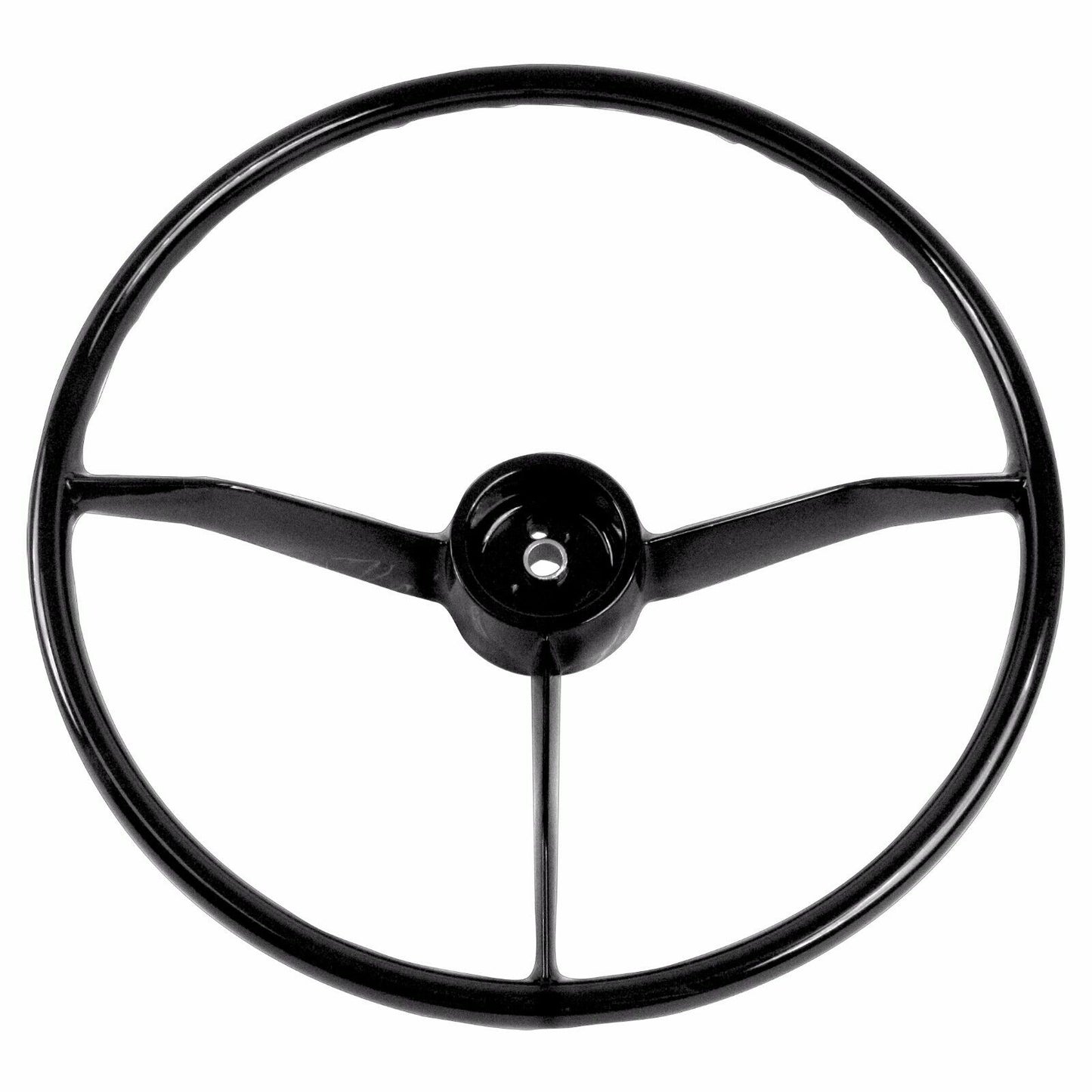 1957 1958 1959 Chevy Pickup PU Truck Steering Wheel - Black