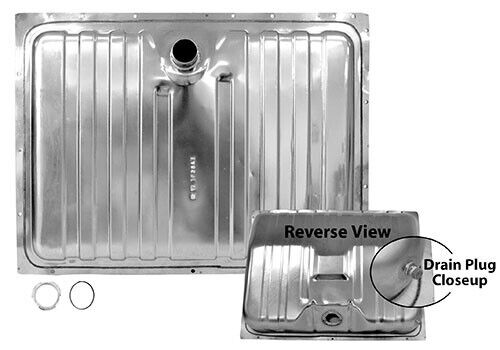 GAS TANK STAINLESS 1964-68 MUSTANG & 1967-68 COUGAR 16 GAL