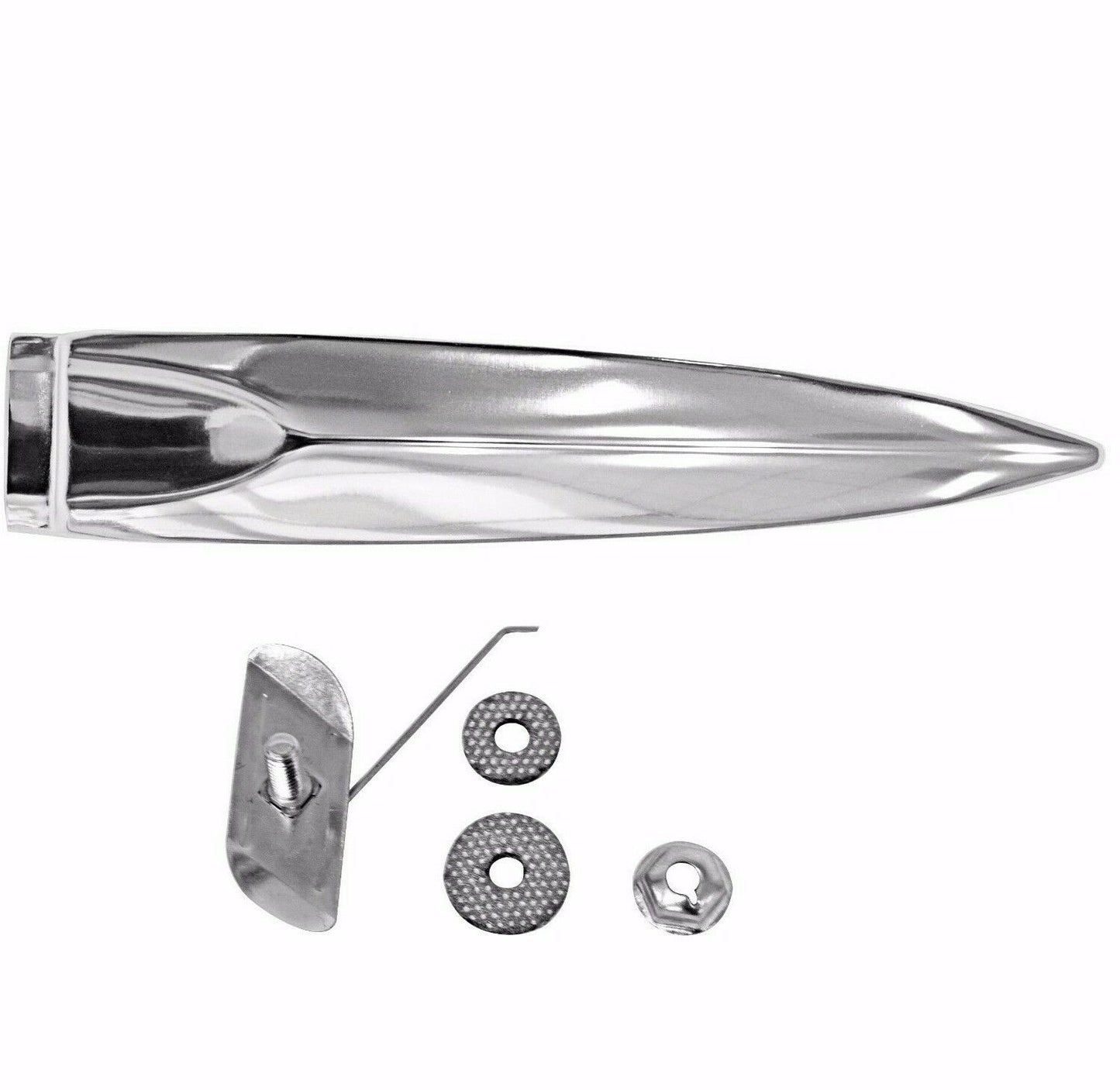 1962~1966 Chevy Pickup Truck Fender Molding Front Point w/Clip Right = Left