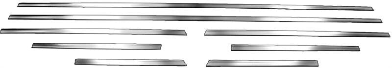 BODY SIDE MOLDING 1969 CHEVELLE 8 PCS SET