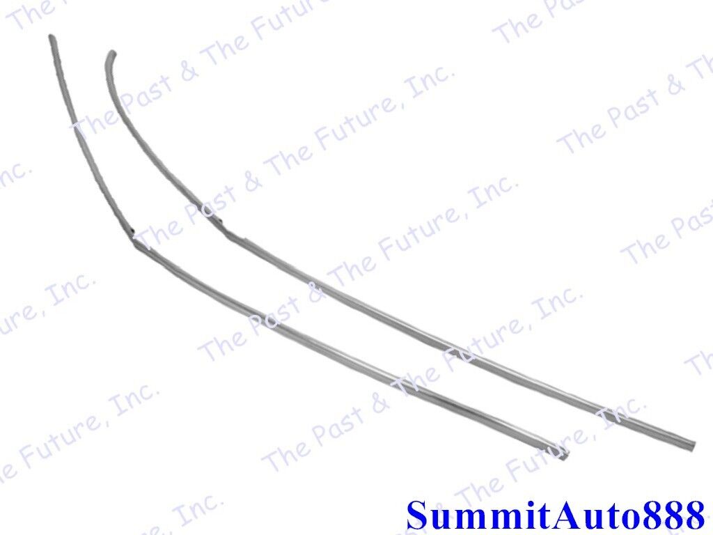 Chevy Camaro Door Edge Guard Stainless Steel Pair 2 PCS CADR7081-3