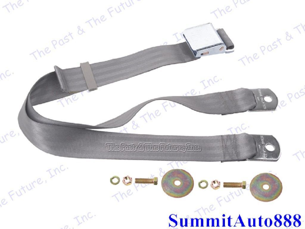 1947 - 1981 Universal 74" Seat Belt - Light Gray CASB4781-19