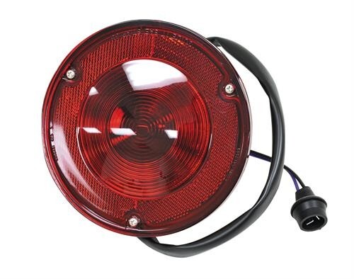 TRUCK TAIL LAMP 1967-72 CHEVROLET TRUCK STEPSIDE (BLACK)