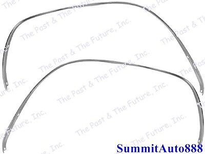 1966 1967 66 67 Nova Front Wheel Well Opening Molding NOMG6667-6P