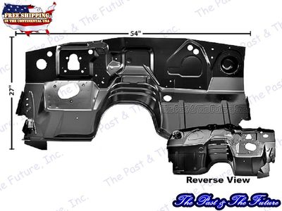 71 72 73 Mustang Firewall w/o Air Conditioning - Convertible MSFW7173-1