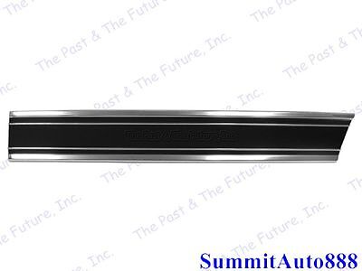 Chevy PU Pickup Truck Front Lower Bed Molding Short Black Left CPMG6972-2L