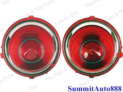 70 71 72 73 Chevy Camaro Tail Lamp Light Len Lens RS R&L Pair 2PCS CATL7073-4P