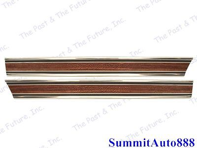 Chevy PU Pickup Truck Front Lower Bed Molding Long Wood Grain R&L CPMG6972-3P