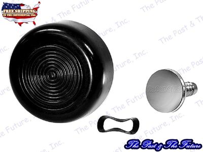 Window Crank Knob Retainer Washer Kit - Black / 3 PCS MSWI6870-1