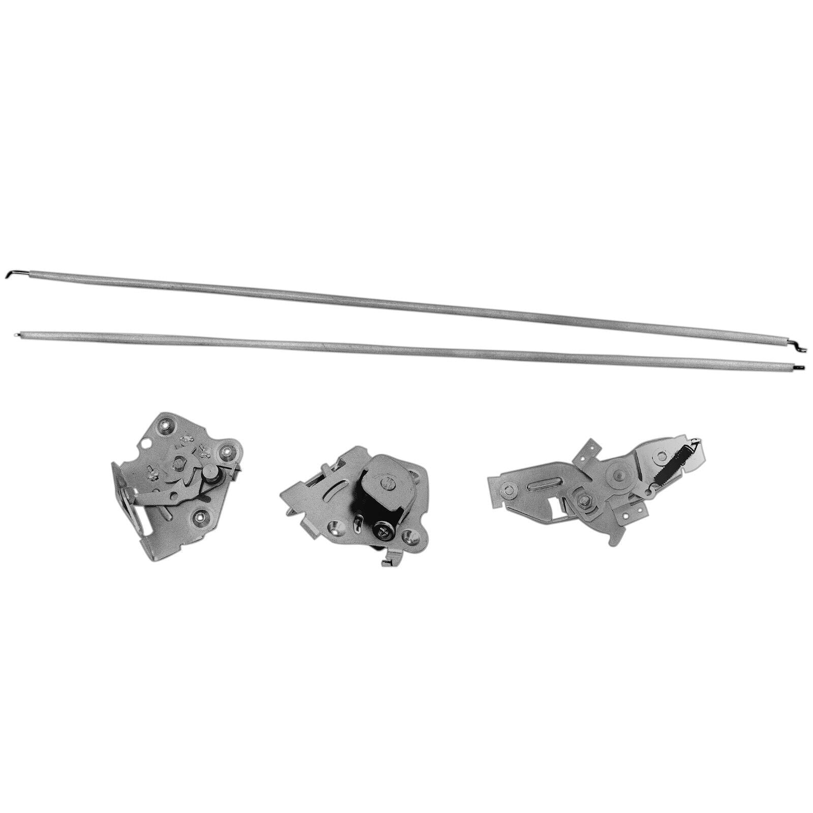 1968 1969 1970 1971 1972 Chevy El Camino Tailgate Tail Gate Latch Set w/2 Rods