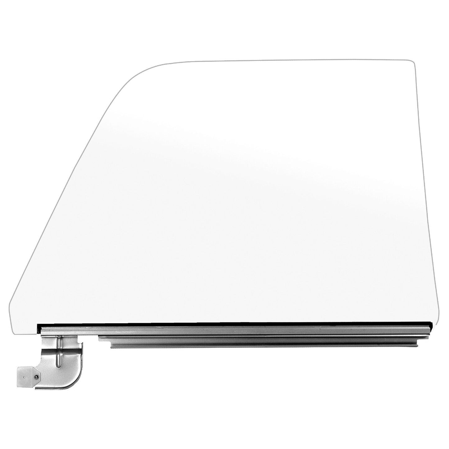 1968 69 70 71 72 Chevy El Camino Door Glass Assembly - Clear / Left