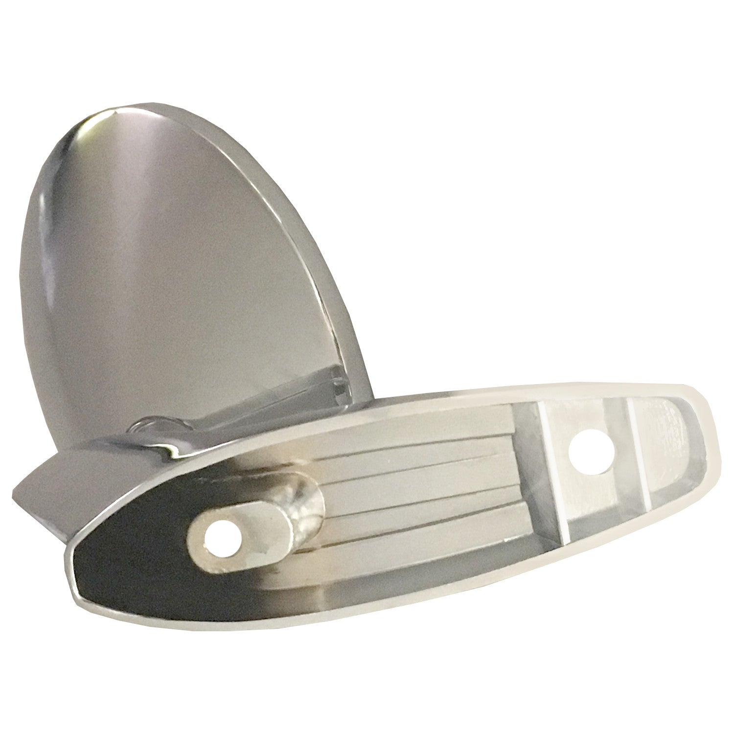 Mopar 1967 68 69 70 B-Body 1967-76 A-Body Round Outside Door Mirror Chrome