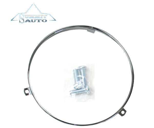 1955-57 Chevy Pickup Truck Headlight Headlamp Housing Bucket & Retainer Ring