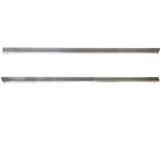 1966 66 Chevy Chevelle Rocker Panel Molding SS Pair RH+LH Side w/Clips Dynacorn